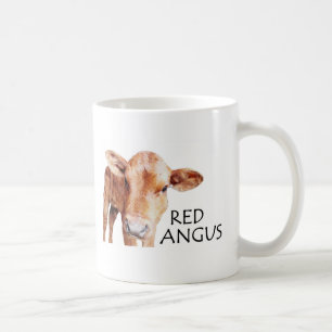 Rotes Angus Kaffeetasse