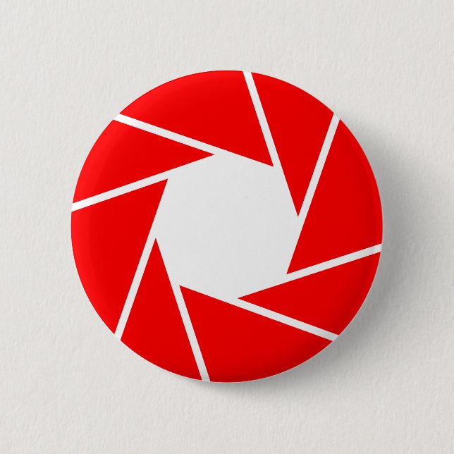Rotes Aperature Button (Vorderseite)