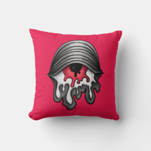 Rotes Auge: Surrealer Horror Kissen