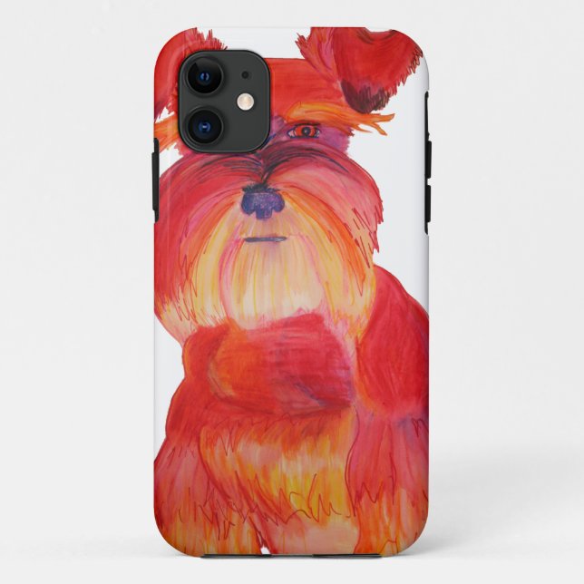 Rotes Austin Case-Mate iPhone Hülle (Rückseite)