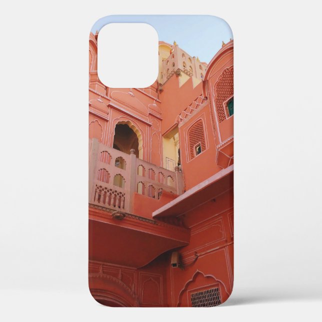 ROTES BETONGEBÄUDE Case-Mate iPhone HÜLLE (Rückseite)