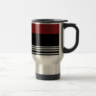 Rotes /Black/-Silber > Kaffee-Reise-Tasse Reisebecher