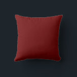 Rotes Blindfarbenzeichen Kissen<br><div class="desc">Schwarz roter,  moderner abstrakter Hintergrund. Minimale,  luxuriöse,  königliche Farbe,  die bei verschiedenen Gelegenheiten gut funktioniert. #6D0000</div>
