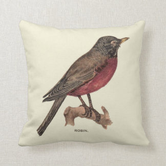 Rotes Brust-Kissen Robins Kissen