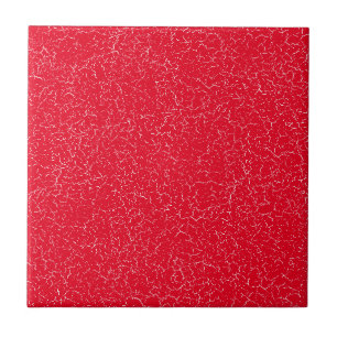 Rotes Crackle Glaze Solid Color Tile Fliese