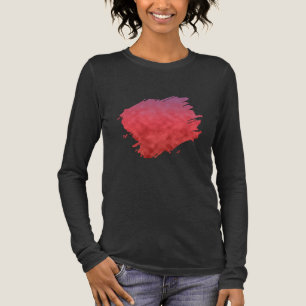 Rotes Dämmerlicht Tri-Blend Shirt