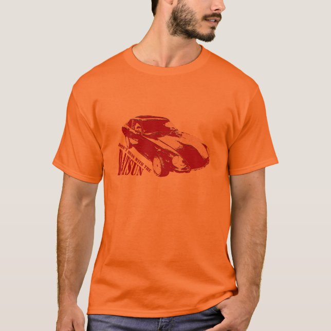 Rotes Datsun T-Shirt (Vorderseite)