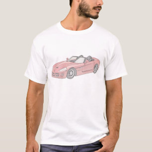 Rotes Dodge Viper Mopar Muskelwagen T-Shirt