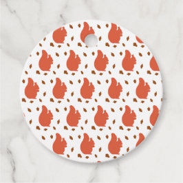 Rotes Eichhörnchen Geschenkanhänger