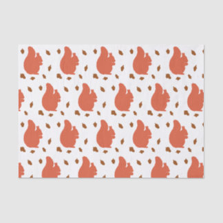 Rotes Eichhörnchen Seidenpapier