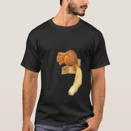Rotes Eichhörnchen-T - Shirt