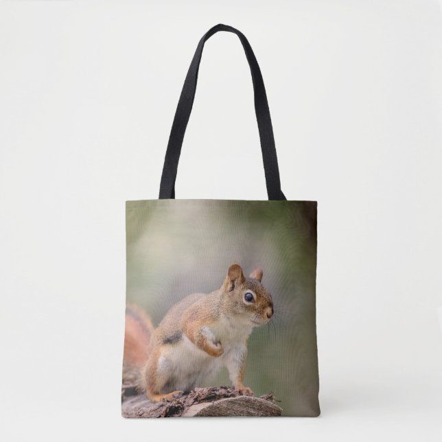 Rotes Eichhörnchen Tasche (Vorderseite)