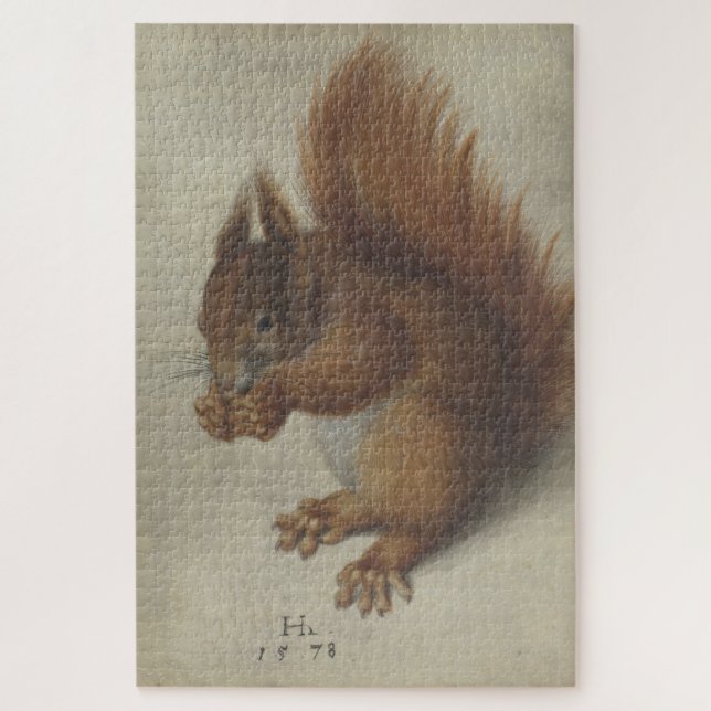 Rotes Eichhörnchen (von Hans Hoffmann) (Vertikal)