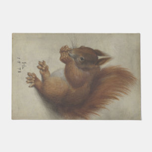Rotes Eichhörnchen (von Hans Hoffmann) Fußmatte