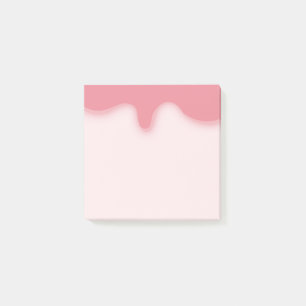 Rotes Eis Post Notizblock
