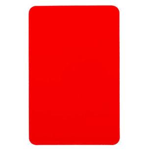 Rotes flexibles Magnet