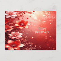 Rotes Florales Festiv