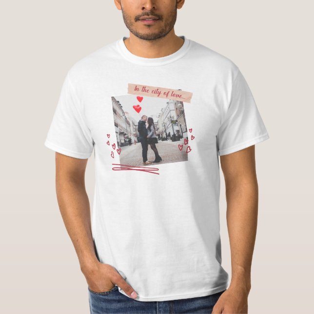 Rotes Foto General Audience Valentine's Day T - Sh T-Shirt (Vorderseite)