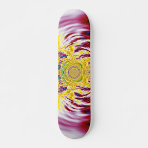 Rotes Frühling Skateboard