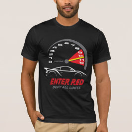 Rotes Gebiet betreten: Alle Grenzen überwinden T-Shirt