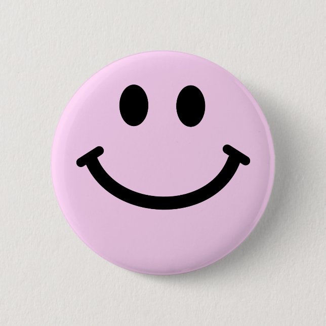 Rotes Gesicht Button (Vorderseite)