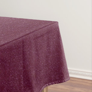 Rotes Glitter Tischdecke