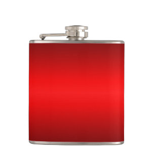 Rotes Glühen Flachmann