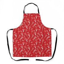 rotes, glühendes Quallenmuster