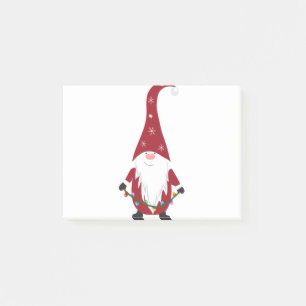 Rotes Gnom Post-it Klebezettel