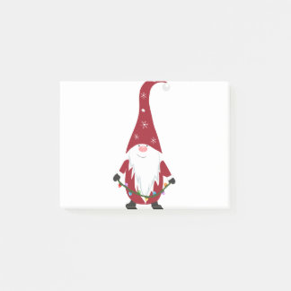 Rotes Gnom Post-it Klebezettel