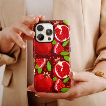 Rotes Granatapfelfrucht | iPhone 14 Case-Mate