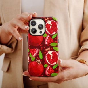 Rotes Granatapfelfrucht   iPhone 14 Case-Mate Hülle