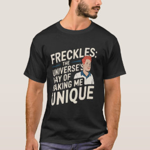 Rotes Haar Rothaarige Irische Sommersprossen Ingwe T-Shirt