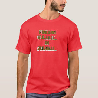 Rotes Halsshirt für Männer, Frauen T-Shirt