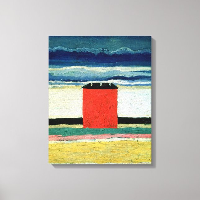 Rotes Haus, 1932 Leinwanddruck (Vorderseite)