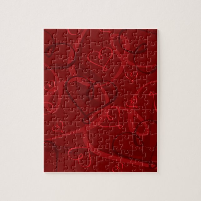 Rotes Herz (Vertikal)