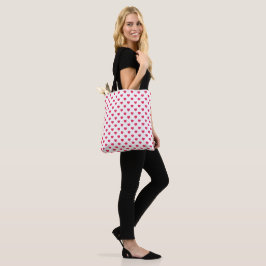 Rotes Herz auf weißem Hintergrund > Valentine Tasc Tasche