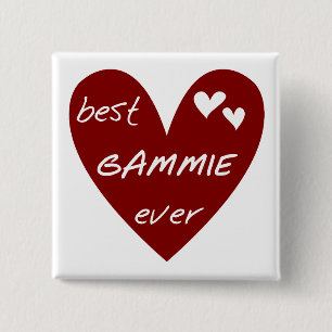 Rotes Herz beste Gammie überhaupt T-Shirts und Button