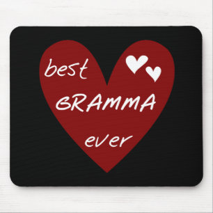 Rotes Herz beste Gramma überhaupt T-Shirts und Ges Mousepad