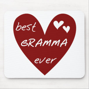 Rotes Herz beste Gramma überhaupt T - Shirts und Mousepad