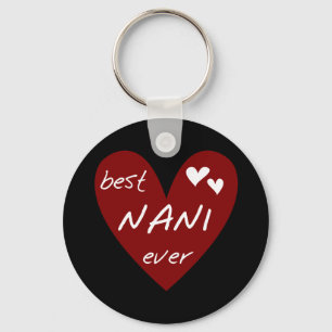 Rotes Herz beste Nani überhaupt T - Shirts und Schlüsselanhänger