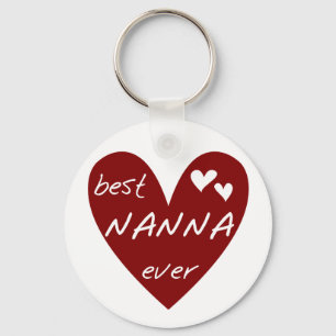 Rotes Herz beste Nanna überhaupt T - Shirts und Schlüsselanhänger