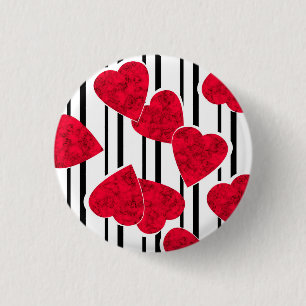 Rotes Herz Button