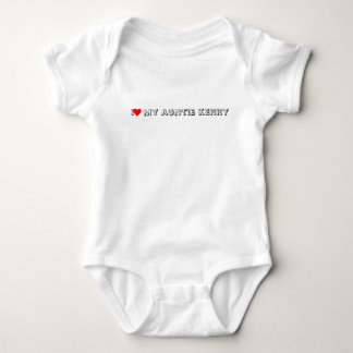 rotes Herz, i   meine Tante Kerry Baby Strampler