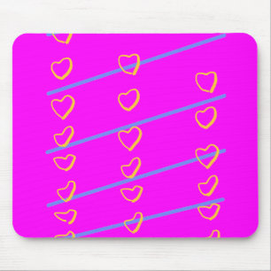 Rotes Herz Scroll Mousepad