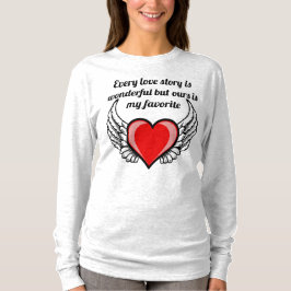 Rotes Herz T-Shirt