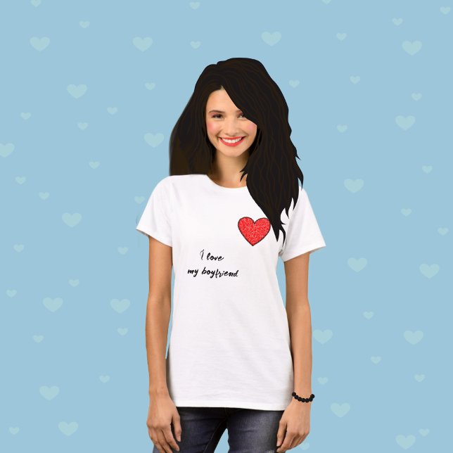 Rotes Herz T-Shirt (Von Creator hochgeladen)