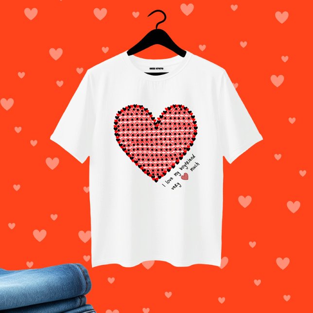 Rotes Herz T-Shirt (Von Creator hochgeladen)