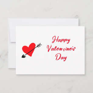 rotes Herz Valentinstag Liebe Namen Text editierba Karte