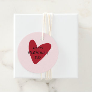 Rotes Herz, Valentinstag Liebesmarken Geschenkanhänger